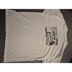 Anti Social Club Undefeated Collab White Tee Shirt Size 2XL